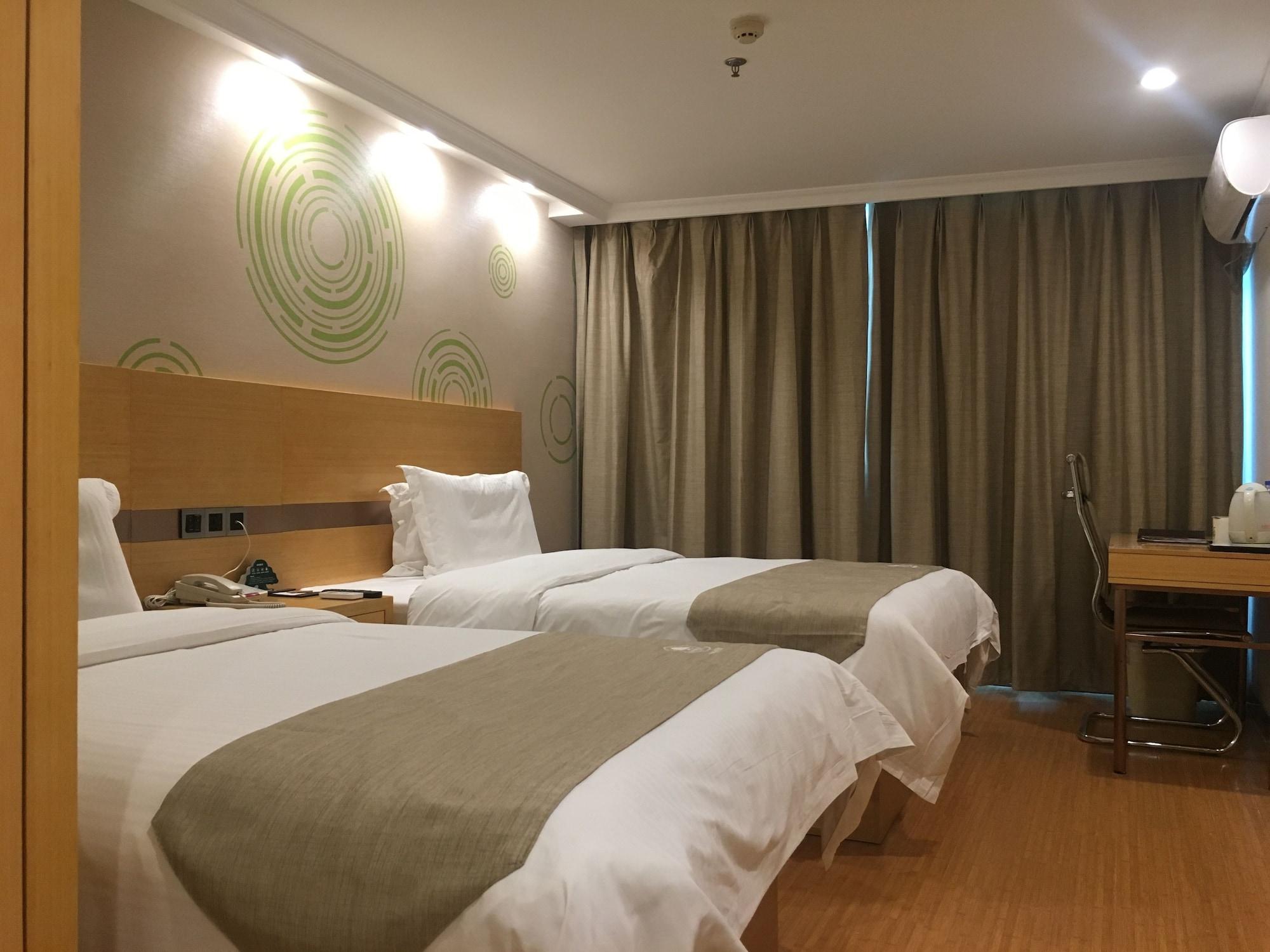 Greentree Inn Shanghai Hongqiao Airport Apartment Hotel Eksteriør bilde
