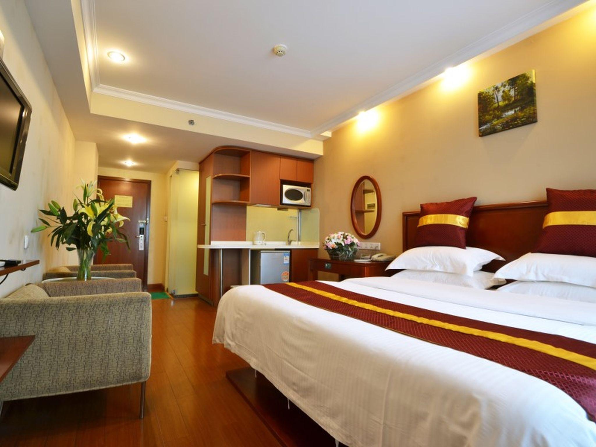 Greentree Inn Shanghai Hongqiao Airport Apartment Hotel Eksteriør bilde